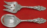 Love Disarmed by Reed & Barton Sterling Salad Serving Set Pierced 3 pcd 10 1/2"