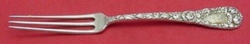 Chrysanthemum by Durgin Sterling Silver Strawberry Fork 4 3/4" Silverware