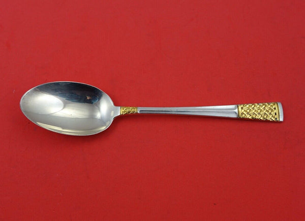 Golden Columbine by Lunt Sterling Silver Place Soup Spoon 6 3/4"