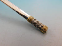 Aegean Weave Gold by Wallace Sterling Silver Flatware Set 12 Service 48 pieces