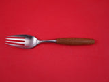 Fjord by Dansk German Stainless Steel and Teak Regular Fork 7 1/4" Flatware