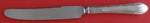 Chased Diana by Towle Sterling Silver Regular Knife New French 8 7/8"