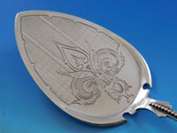 Wood & Hughes Sterling Silver Pie Server BC w/Woman "Julia" on Back 10 3/8"