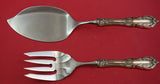 Burgundy by Reed & Barton Sterling Silver Salmon Serving Set Fish Custom Made