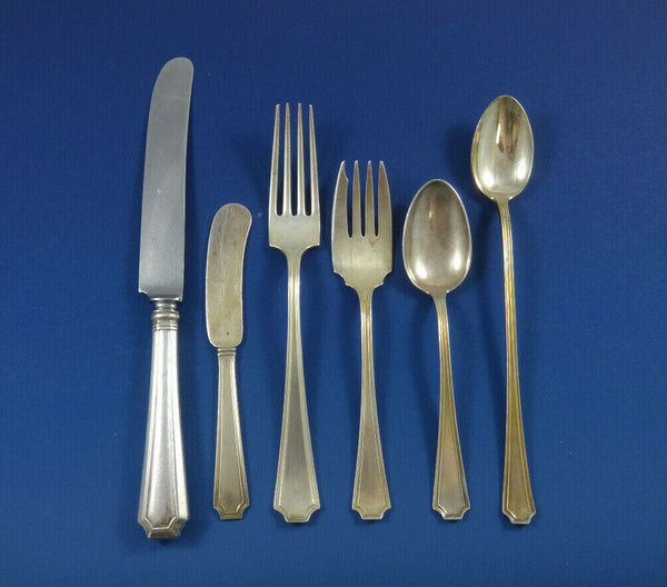 Fairfax by Gorham Sterling Silver Flatware Set For 8 Service 56 Pieces