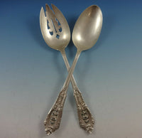 Rose Point by Wallace Sterling Silver Flatware Set For 8 Service 71 Pieces