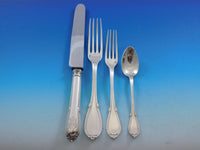 Fontenelle by Odiot France Sterling Silver Flatware Set Service 105 pcs Dinner