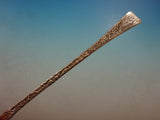 Lap Over Edge Acid Etched by Tiffany Sterling Cocktail Fork Crown Volute 6"
