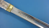 Aegean Weave Gold by Wallace Sterling Silver Flatware Set For 18 Service 72 Pcs