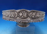 Repousse by Jenkins and Jenkins Sterling Silver Basket with Swing Handle (#7482)