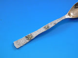 Lap Over Edge Tiffany & Co Sterling Silver Demitasse Spoon GW Applied Leaves