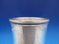 Mark J Scearce Sterling Silver Mint Julep Cup Kentucky "G" Mono RWR II (#8349)