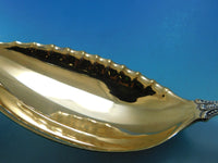 Old Colonial by Towle Sterling Silver Ice Cream Server Gold Washed 10 1/8"