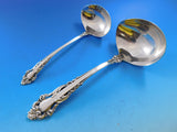 Grande Renaissance Reed & Barton Sterling Silver Flatware Set Service 83p Dinner