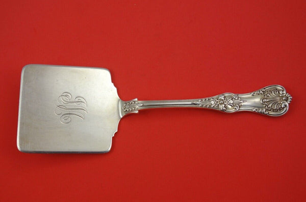 English King by Tiffany and Co Sterling Silver Waffle Server not pierced 8 3/4"