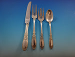 Old Mirror by Towle Sterling Silver Flatware Service for 6 Set 25 Pieces