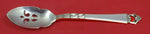 Danish Crown by Frigast Sterling Silver Olive Spoon Pierced 5 3/4" Custom Made