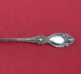 Lucerne by Wallace Sterling Silver Preserve Spoon Gold Washed 7 1/8" Serving