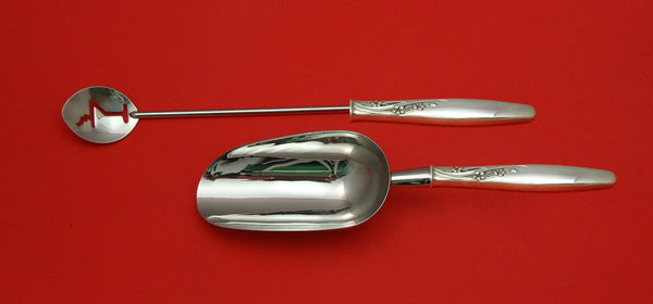 Summer Song by Lunt Sterling Silver Bar Set 2pc HHWS  Custom Made