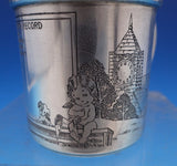 Nursery Rhyme by Blackinton Sterling Baby Cup GW #5624 with Birth Record (#8278)