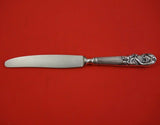 Peau de Lion by Christofle Silverplate Dinner Knife J.A. Henckels German Blade