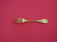 Trianon by Christofle Silverplate Regular Fork/ Dessert Fork all vermeil 7 3/8"