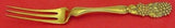 Blackberry by Tiffany Co Sterling Silver Fruit Fork Vermeil No Leaf 3-tine 6"