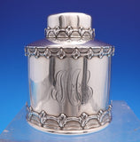 Wave Edge by Tiffany and Co Sterling Silver Tea Caddy 4 1/4" x 3 1/2" (#6960)