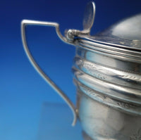 George III by John Emes English Sterling Silver Mustard Pot with Crest (#5439)