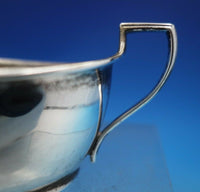 English Georgian Sterling Silver Salt Cellar Master GW Interior w/ Handles #6845
