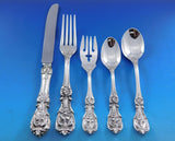 Francis I Reed & Barton Sterling Silver Flatware Set 12 Service 64 pcs Dinner