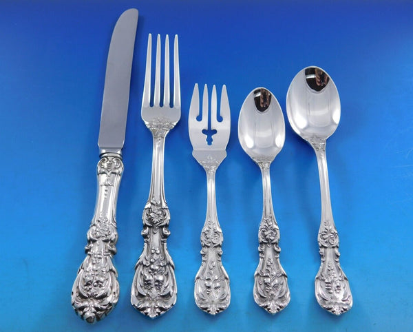 Francis I Reed & Barton Sterling Silver Flatware Set 12 Service 64 pcs Dinner