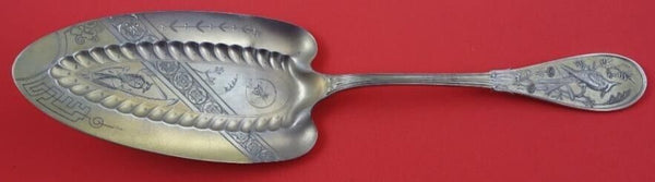 Japanese by Tiffany and Co Sterling Silver Pie Server Vermeil GW TIFFANY BOOK