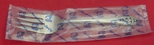Queen's Lace by International Sterling Silver Salad Fork 6 1/2" New