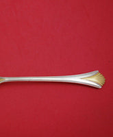 Regency Shell Gold by Lunt Sterling Silver Serving Spoon Pierced Original 8 1/2"