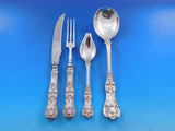 English King by Tiffany & Co Sterling Silver Flatware Set Service 180 pcs Dinner