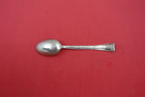 Lap Over Edge Acid Etched Tiffany Sterling Silver Teaspoon fish in seaweed 6"