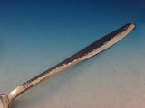 Swedish Modern Allan Adler Sterling Silver Platter Spoon Exceptional Hammering