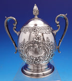 Normandie by Wallace Sterling Silver Tea Set 5pc Hand Chased (#9270) Beautiful!