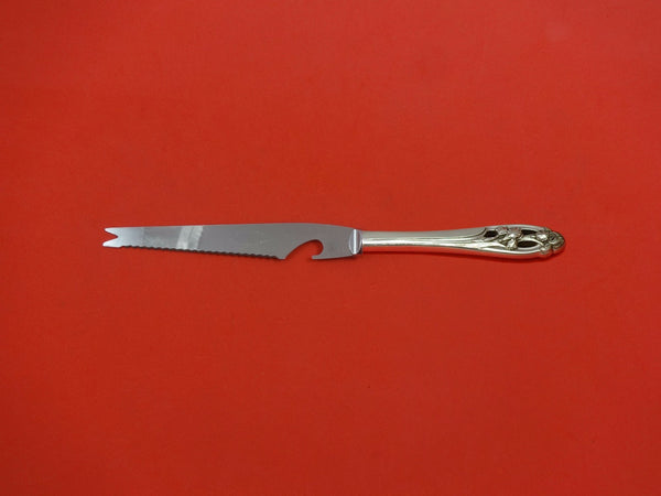 Silver Iris by International Sterling Silver Bar Knife HHWS Custom Made 9 1/8"