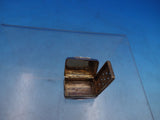 TS English Victorian Sterling Silver Vinaigrette Tiny Engraved Birmingham #6739