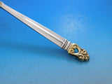 Royal Danish Gold Accent by International Sterling Silver Flatware Set Service