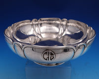 Kalo Sterling Silver Centerpiece Bowl Footed with Applied Mono" CR" #285 (#8161)