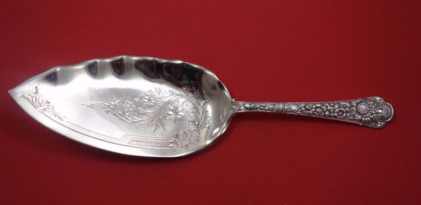 Cluny by Gorham Sterling Silver Fish Server Bright Cut 11 1/2" Serving Heirloom