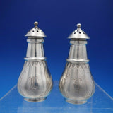 Lily of the Valley by WK Vanderslice Sterling Silver Salt and Pepper Set (#4470)