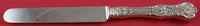 Kings II By Gorham Sterling Silver Regular Knife Blunt Silverplate Blade 8 1/4"
