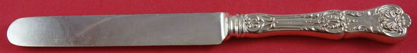 Kings II By Gorham Sterling Silver Regular Knife Blunt Silverplate Blade 8 1/4"