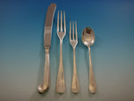 Queen Anne Williamsburg by Stieff Sterling Silver Flatware Set Service 24 Pieces