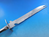 Burgundy by Reed & Barton Sterling Silver Ham Slicer HH WS Custom Made 11 5/8"