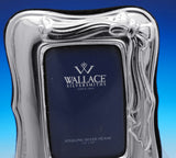 Wallace Sterling Silver Picture Frame with Bow 2 3/4" x 3 1/2" (#8920)